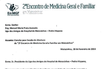2º Encontro de Medicina Geral e Familiar