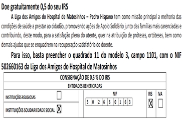 Doe gratuitamente 0,5% do seu IRS em 2025 – Ajude-nos a Ajudar